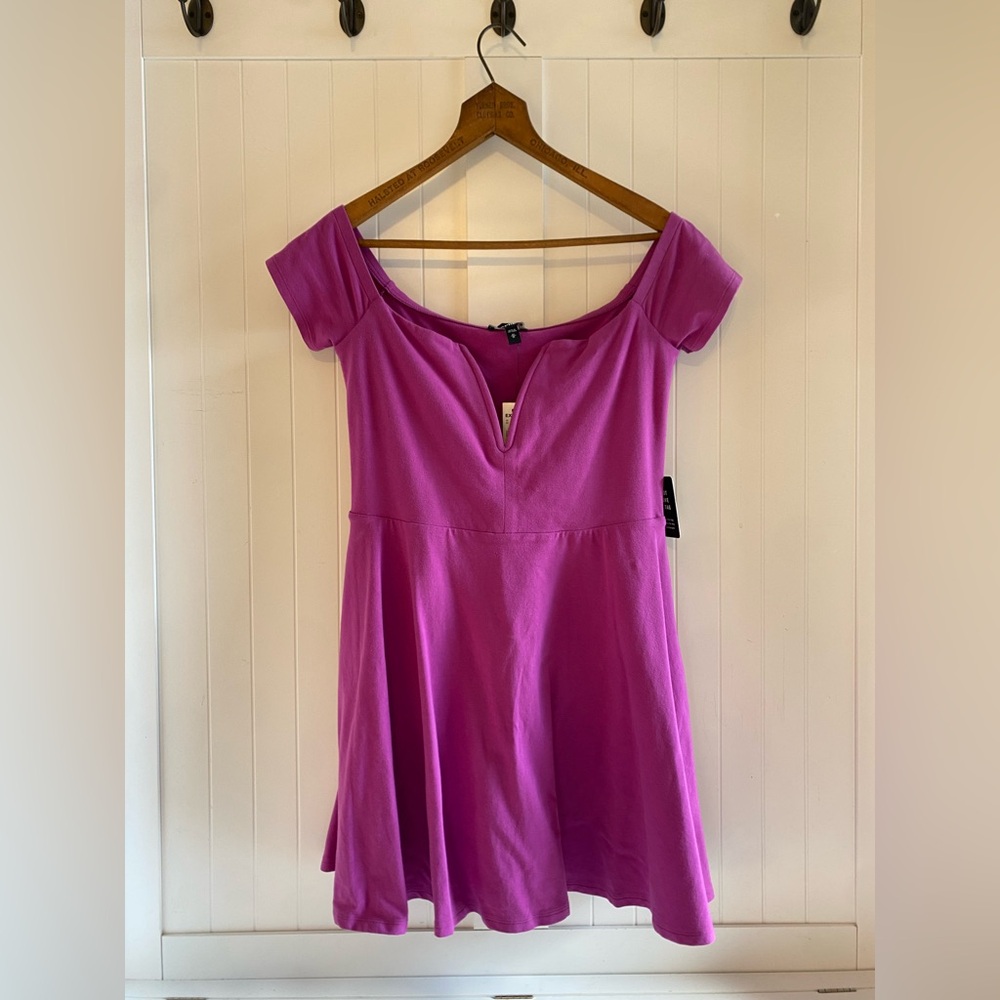 NWT Express Sexy Off-Shoulder Dress w/ Shorts